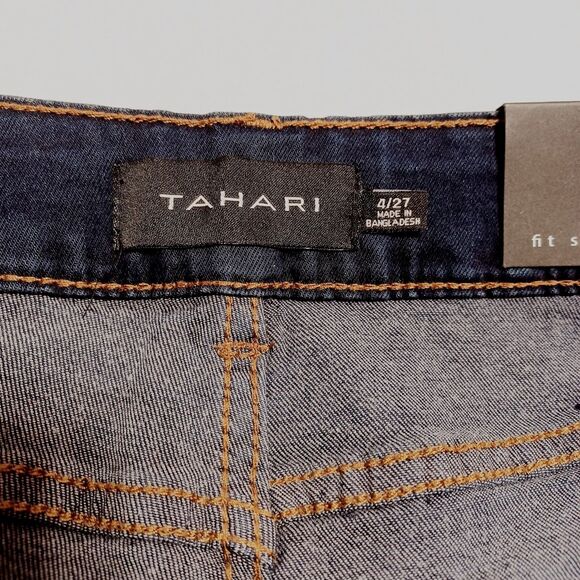 Tahari Chloe Tummy Tuck Slimming Fit Solution Women's Skinny Jeans Size 4 - Picture 8 of 9